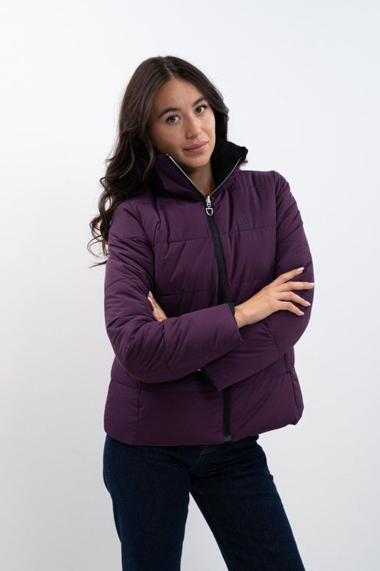Parka Adele Harcour noire / figue