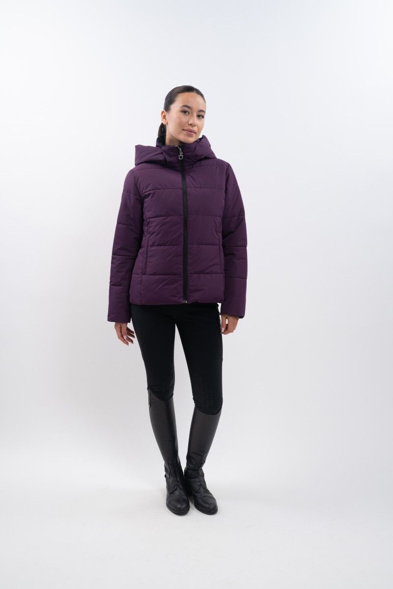 Parka Adele Harcour noire / figue