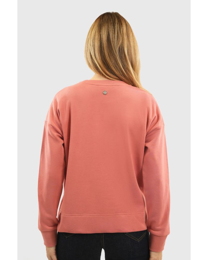 Sweat col rond Baptista aurora