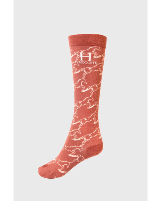 Chaussettes Beeges pamplemousse