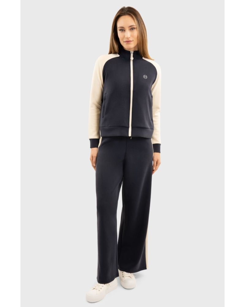 Sweat zippé Brenda marine