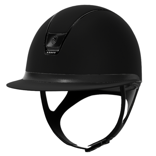 Casque 2.0 samshield sandard miss shadowmatt black + 5 crystals
