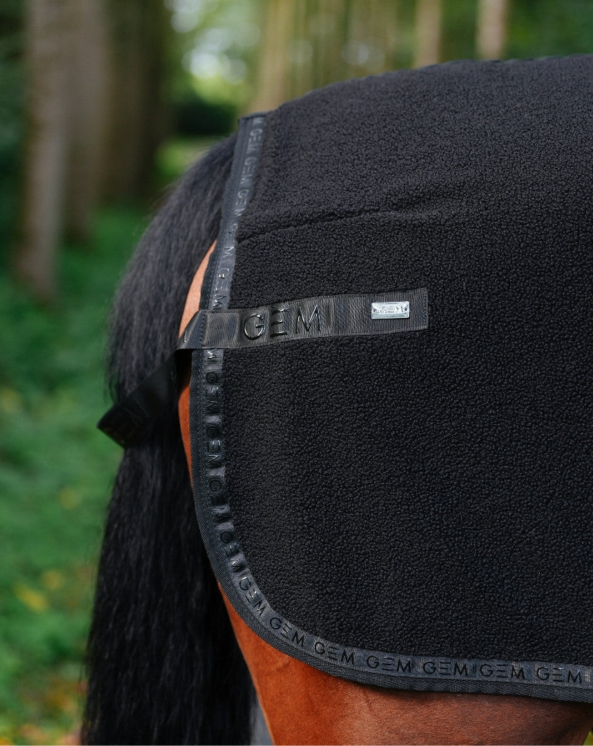 Couvre-reins Tao Gem noir