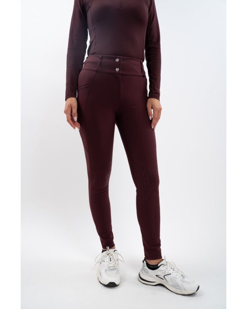 Pantalon Harcour Luce aubergine