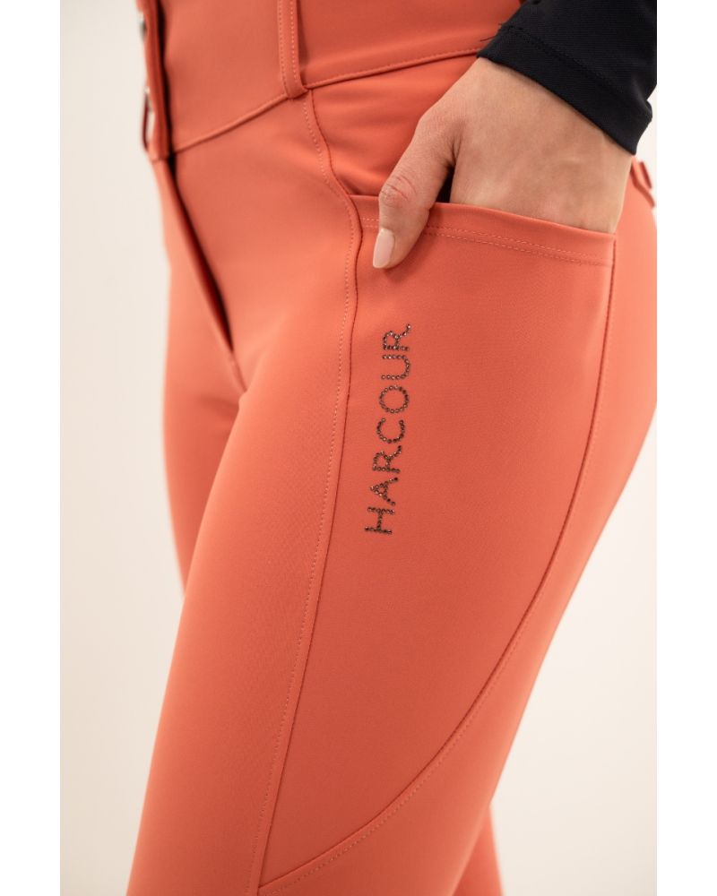 Pantalon Harcour Luce pamplemousse