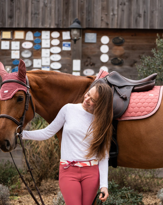 Pantalon John Gem rose