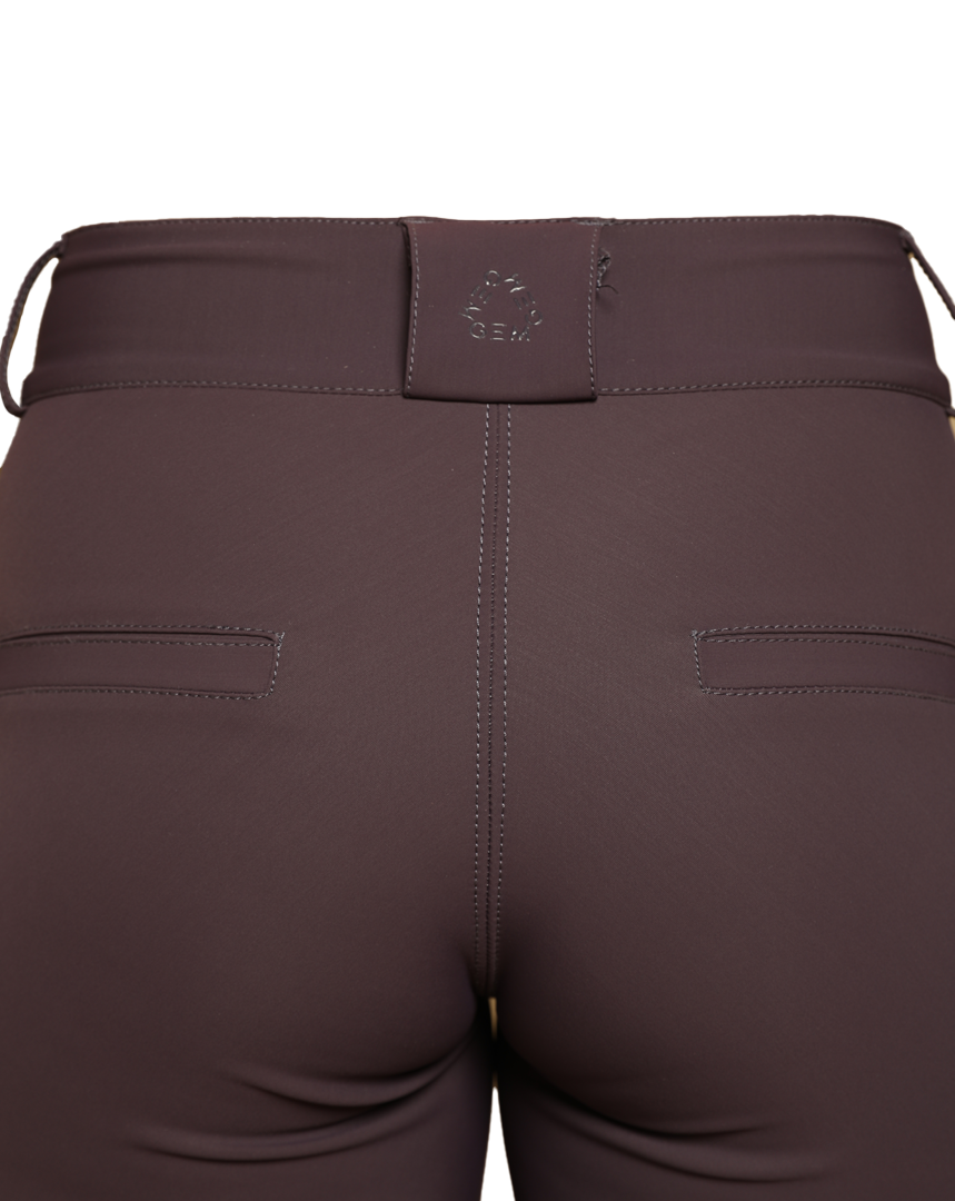 Pantalon John Gem prune