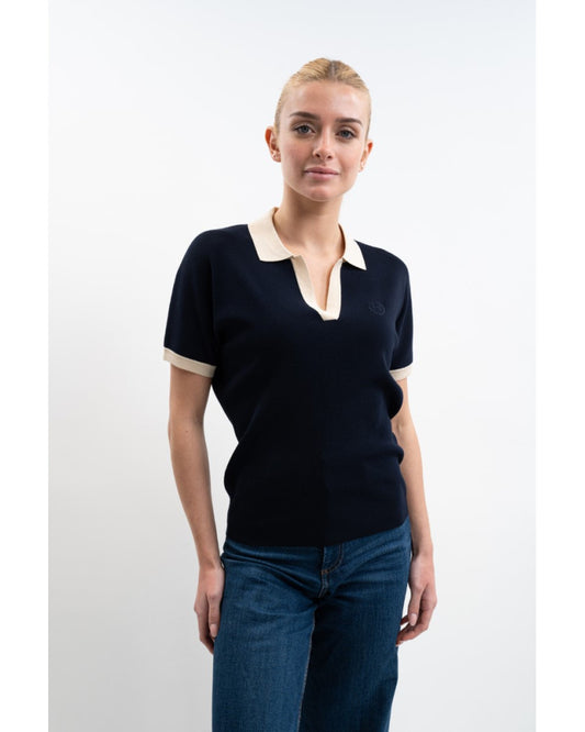 Polo Peach navy