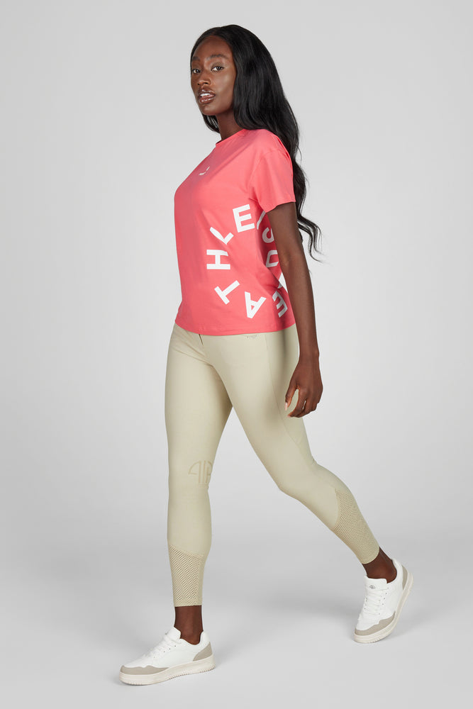 Pikeur oversized shirt athleisure pink