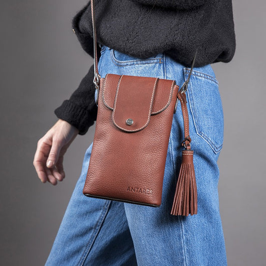 Pochette en cuir Lisbonne