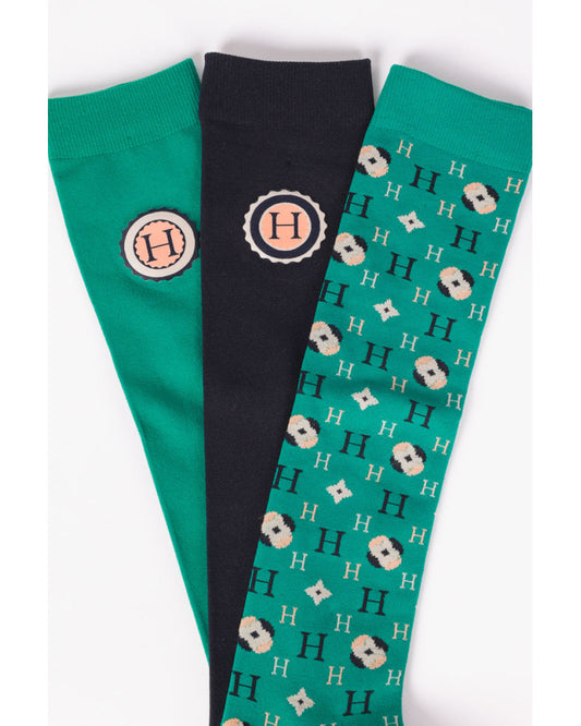 Chaussettes Santia emerald green (x3)
