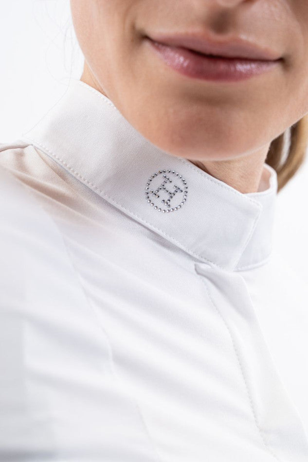 Polo concours Stella blanc