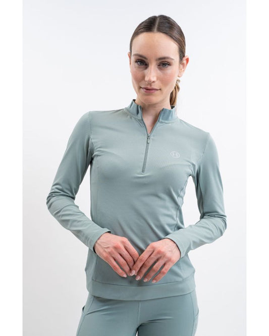 Polo technique Tess grey green
