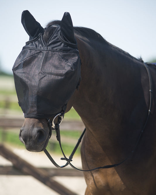Riding fly mask