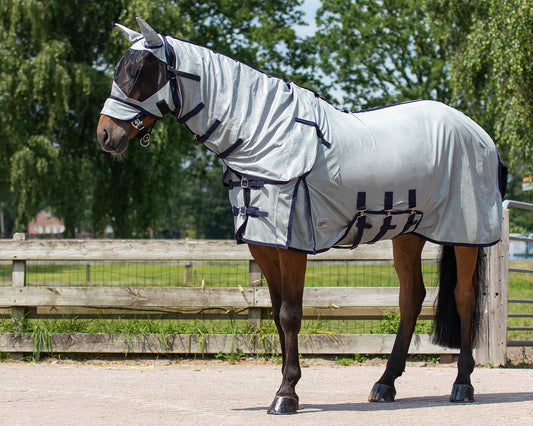 Chemise anti-mouches avec encolure et bonnet