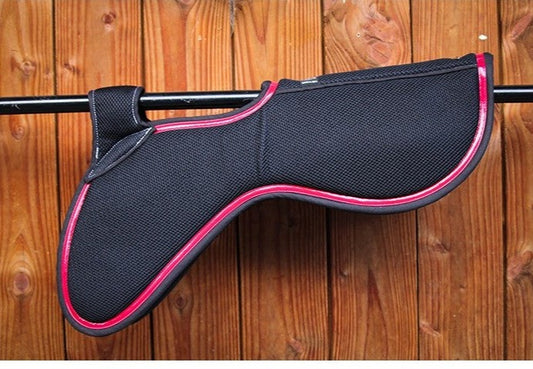 Amortisseur mesh Jump'in noir et rouge vernis