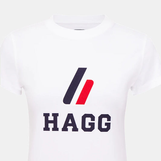 Tee-shirt Hagg blanc femme
