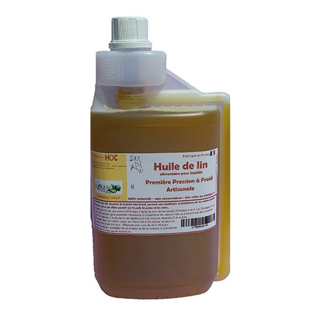 Huile de lin 1L Ungula Naturalis