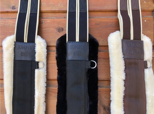 Sangle Jump'in soft one noire mouton écru