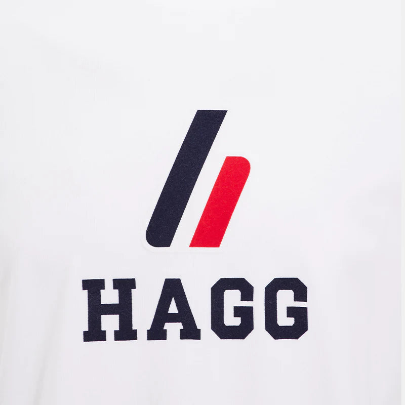 Tee-shirt Hagg blanc homme