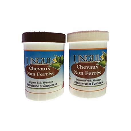 Onguent Ungula chevaux non ferrés été / mi saison 480 ml