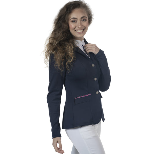 Veste concours femme Paloma marine et fuchsia