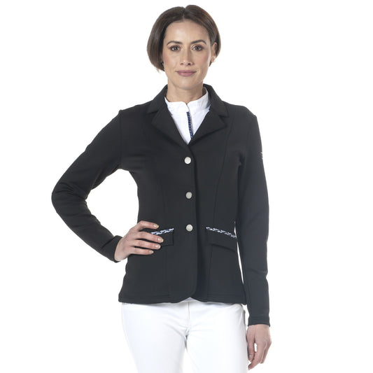 Veste concours femme Paloma noire et azur